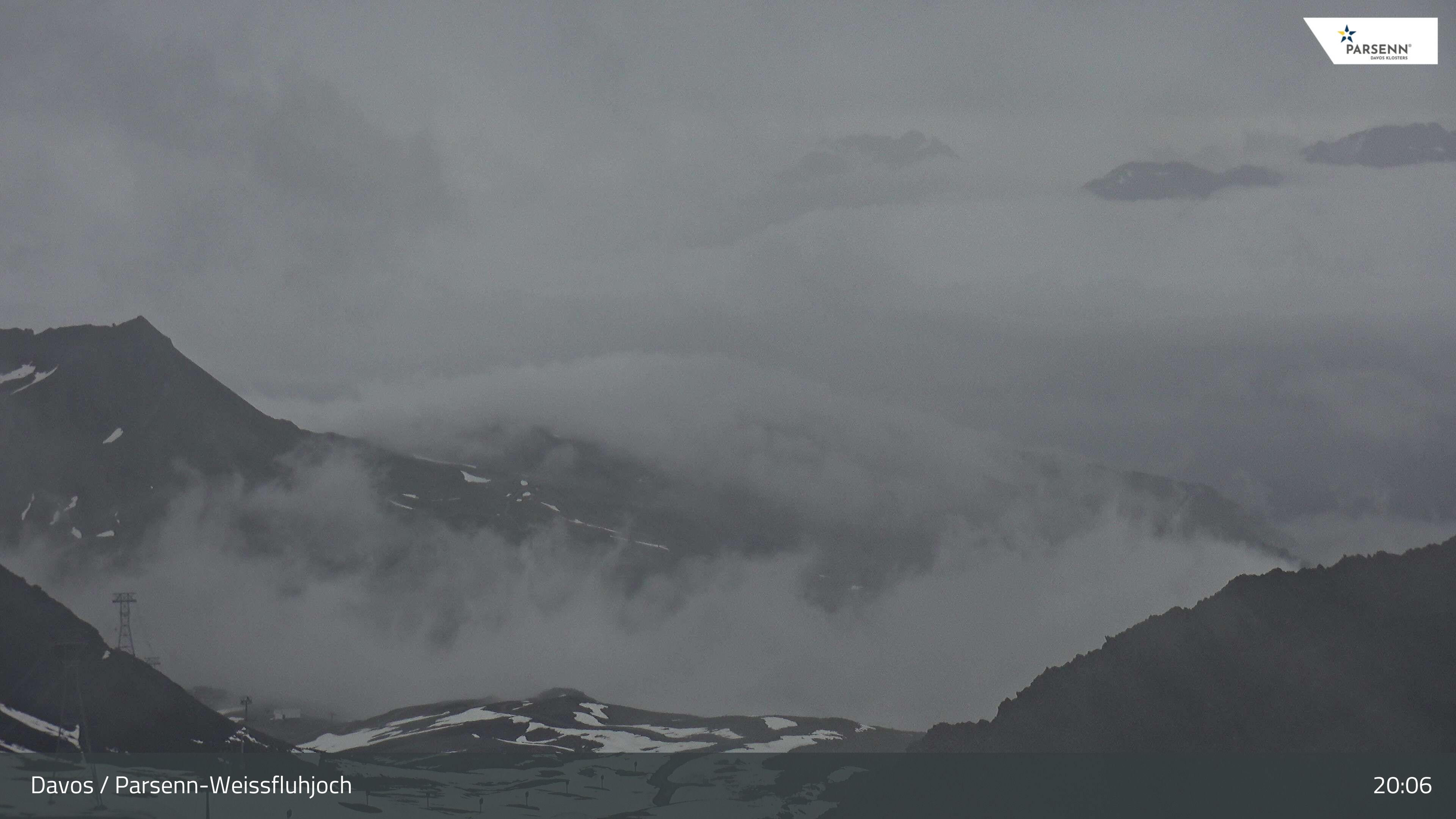 Davos: Dorf - Weissfluhjoch, Blick Gotschna