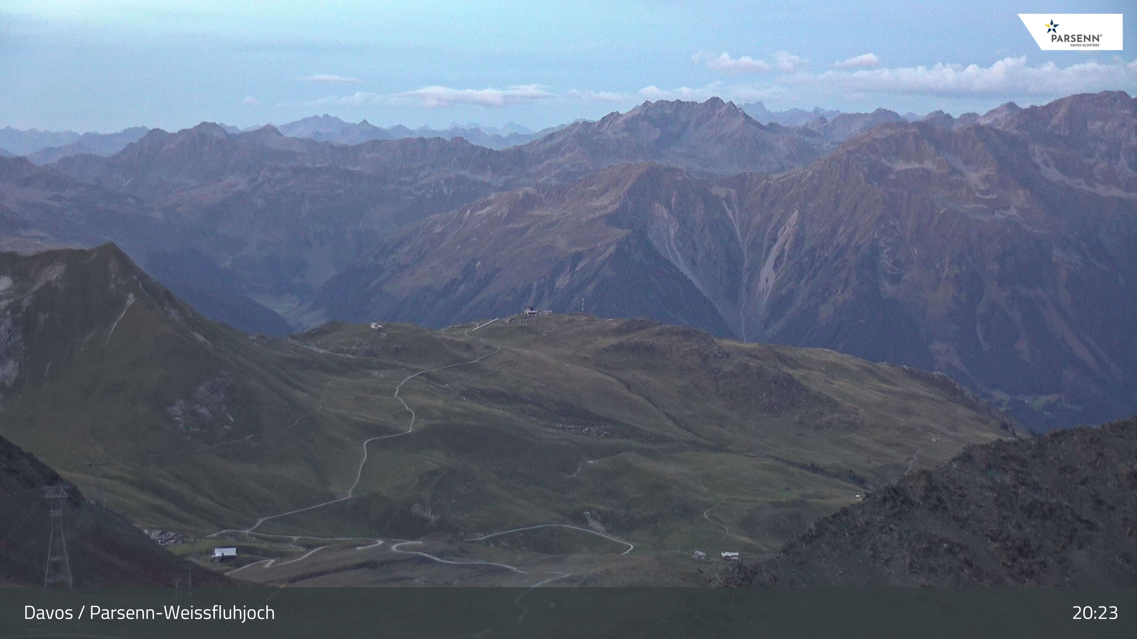 Davos: Dorf - Weissfluhjoch, Blick Gotschna