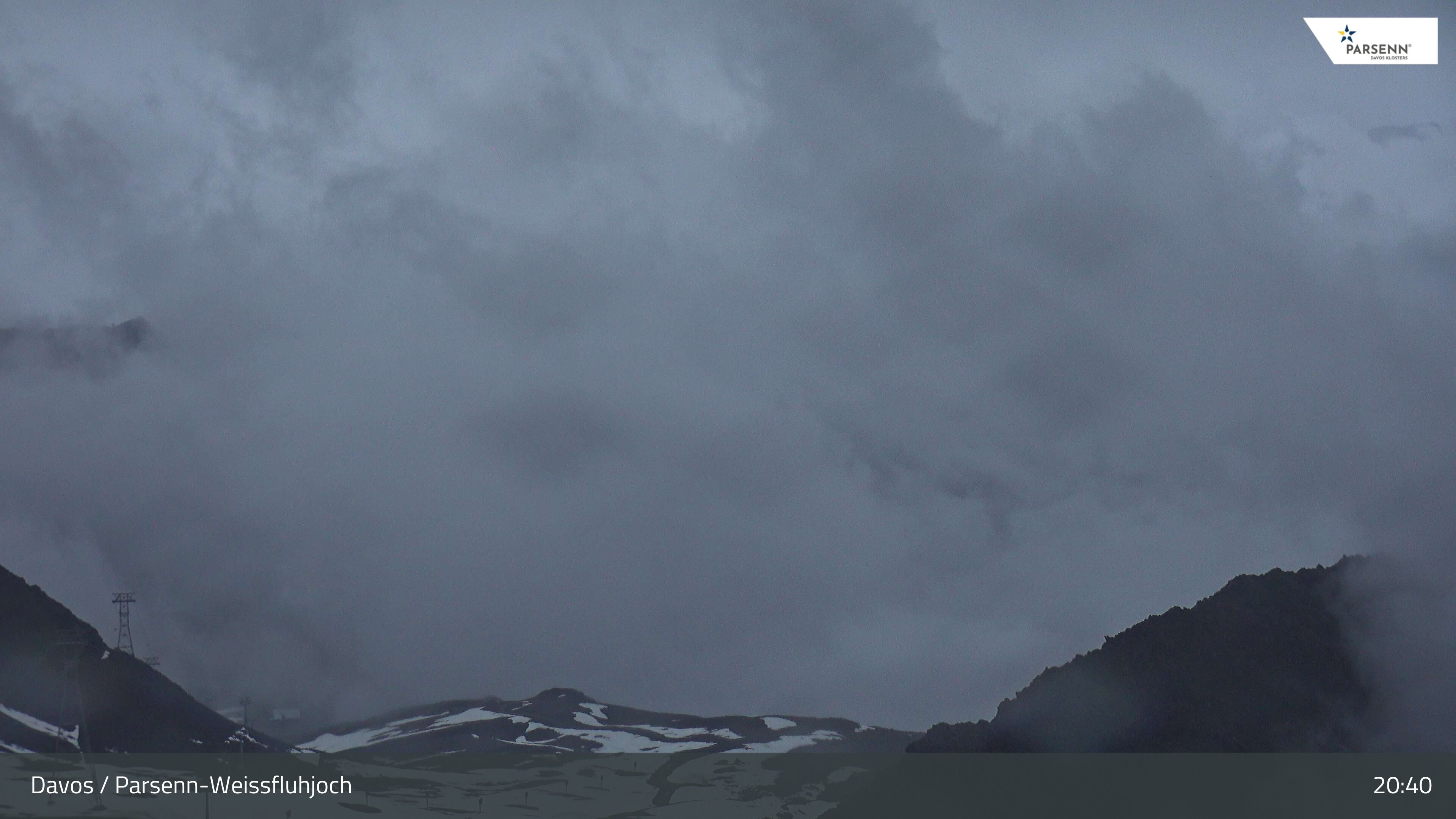 Davos: Dorf - Weissfluhjoch, Blick Gotschna