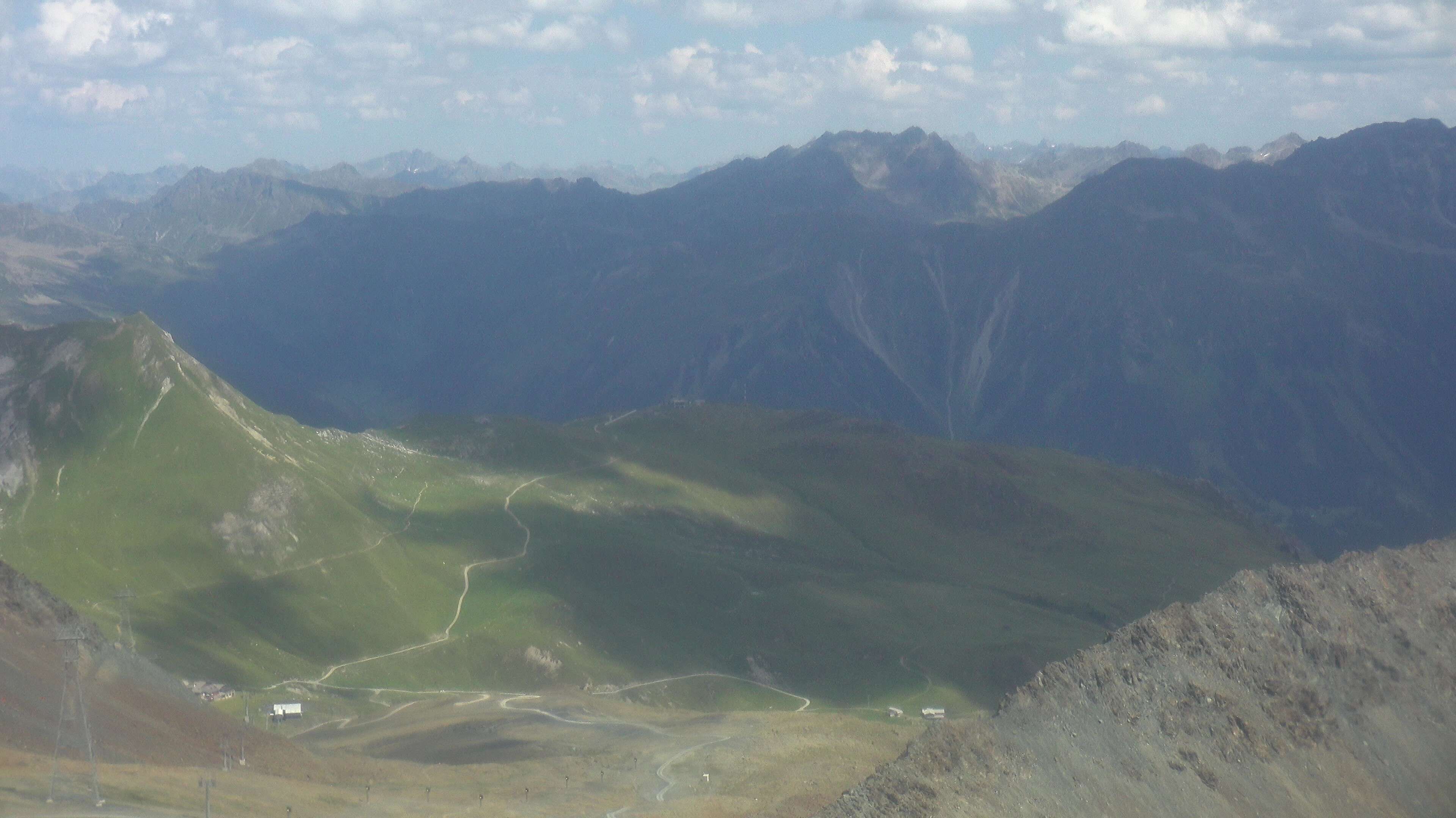 Davos: Dorf - Weissfluhjoch, Blick Gotschna