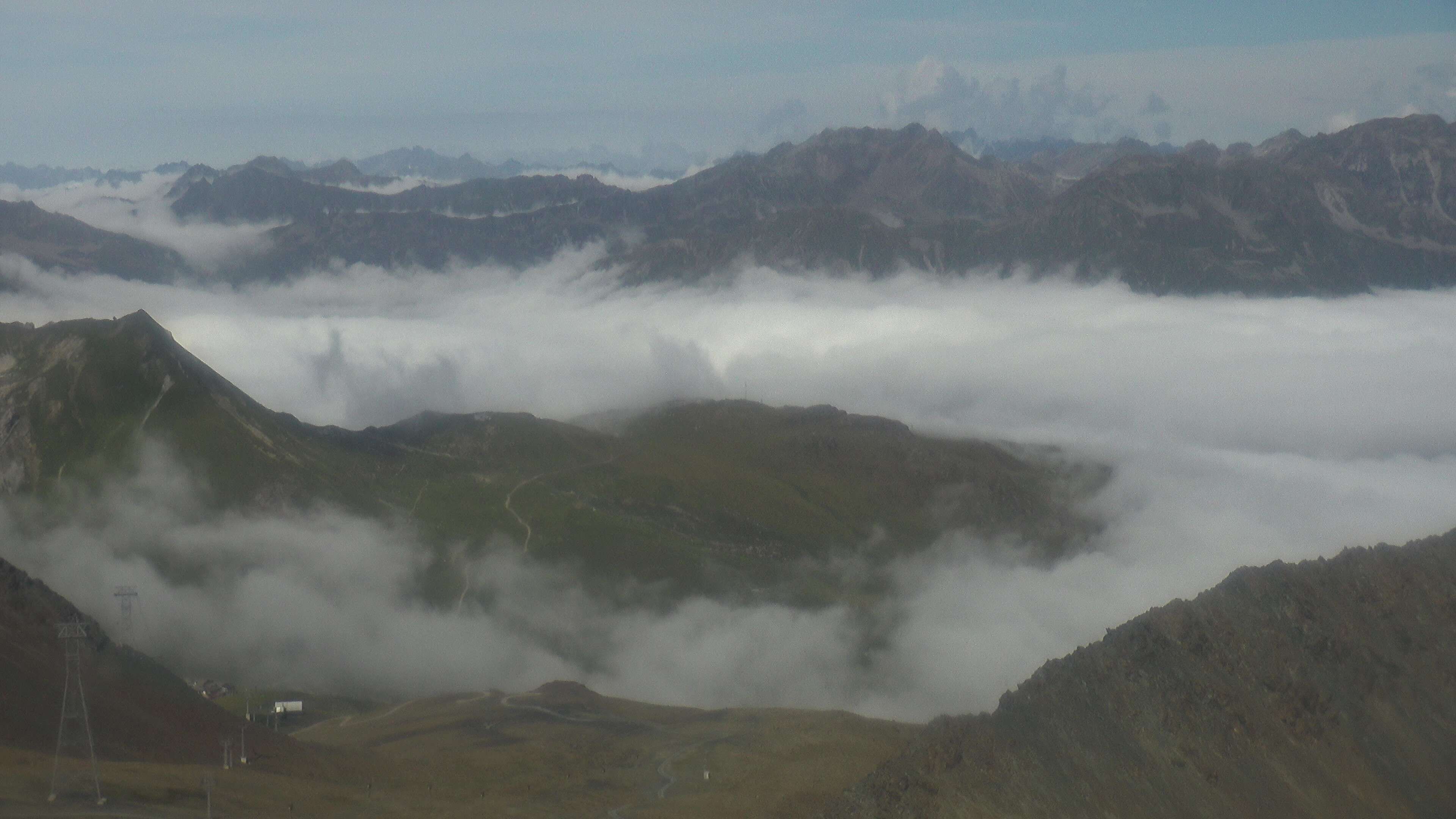 Davos: Dorf - Weissfluhjoch, Blick Gotschna