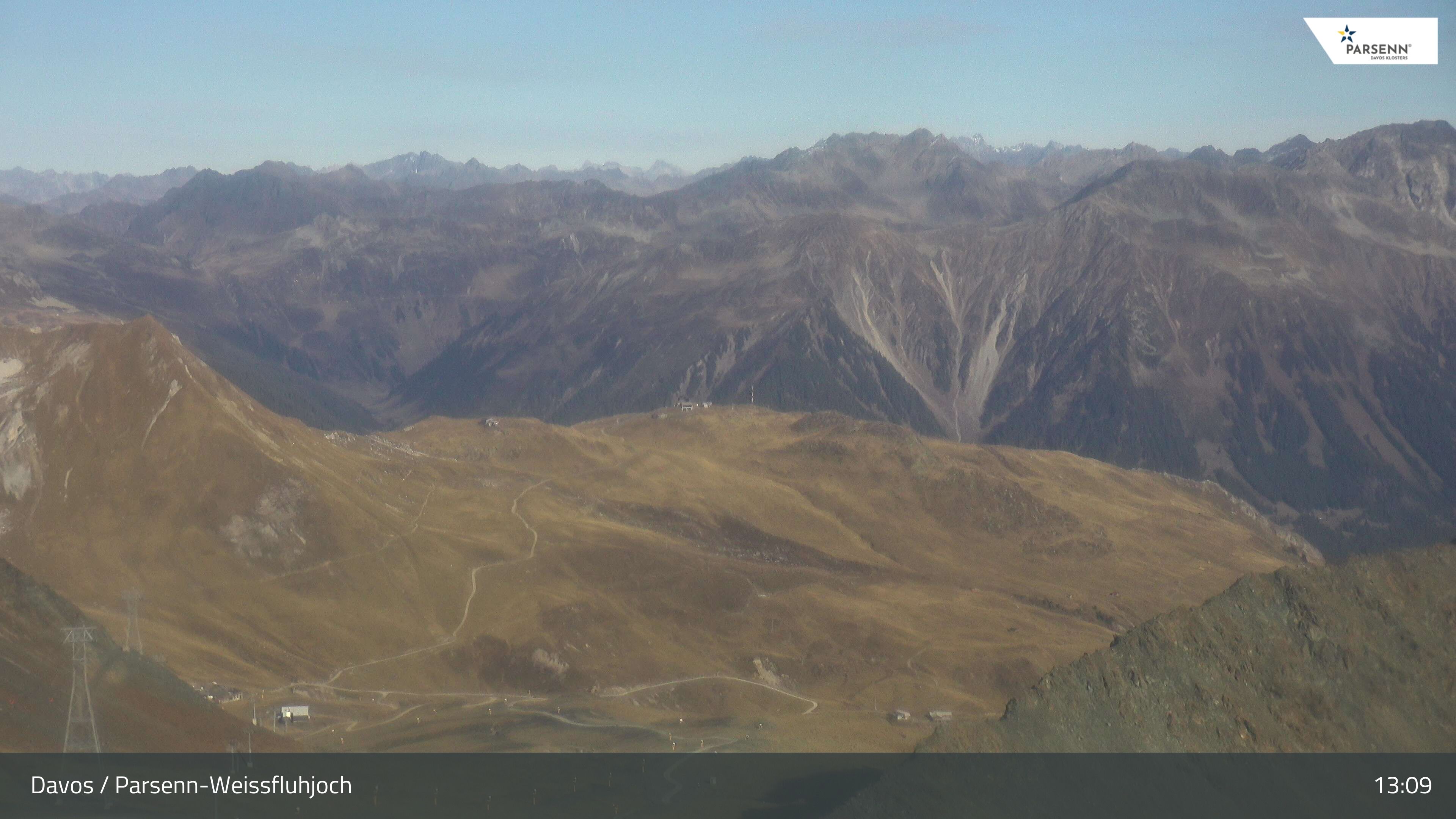 Davos: Dorf - Weissfluhjoch, Blick Gotschna