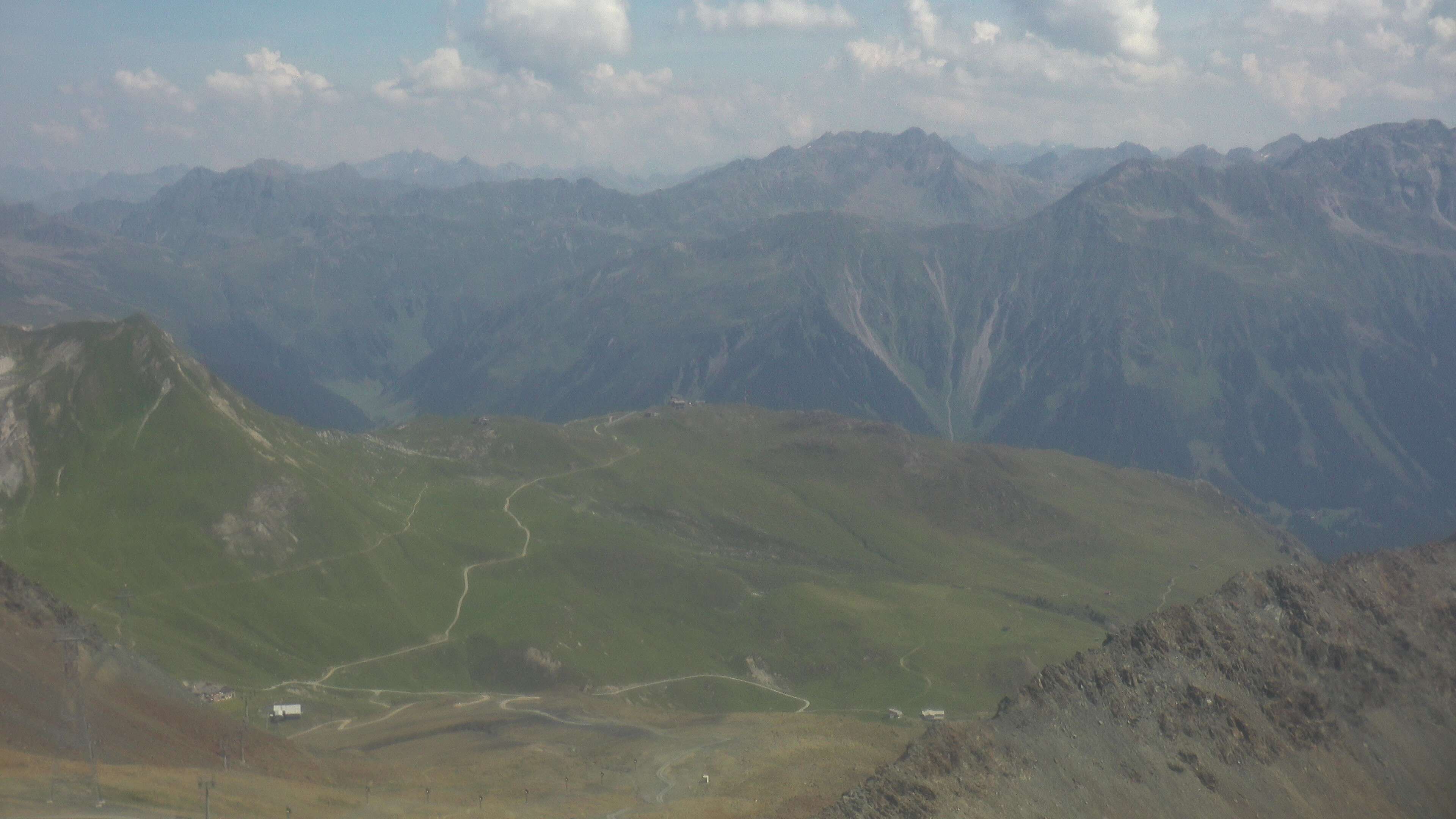 Davos: Dorf - Weissfluhjoch, Blick Gotschna