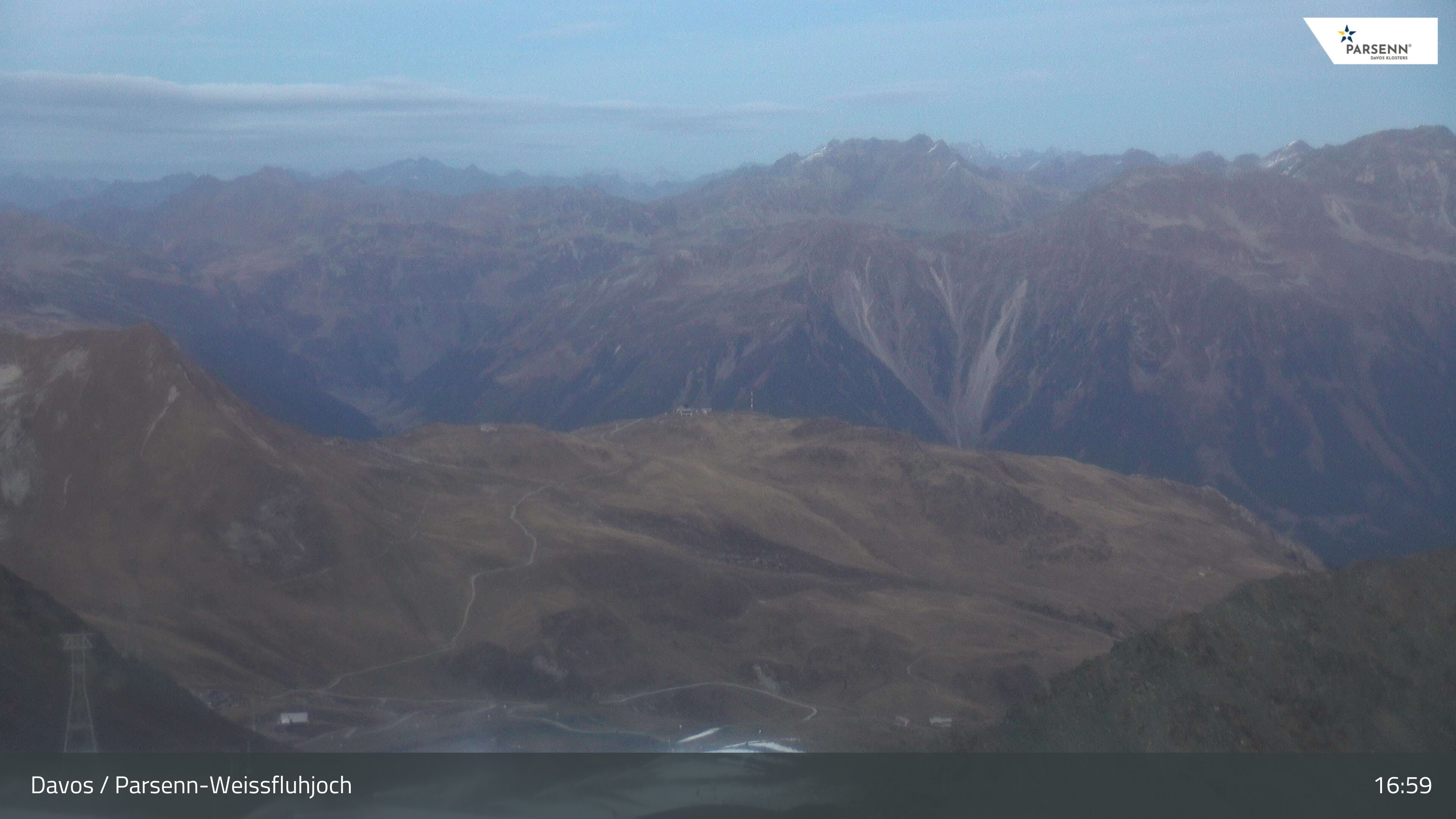 Davos: Dorf - Weissfluhjoch, Blick Gotschna