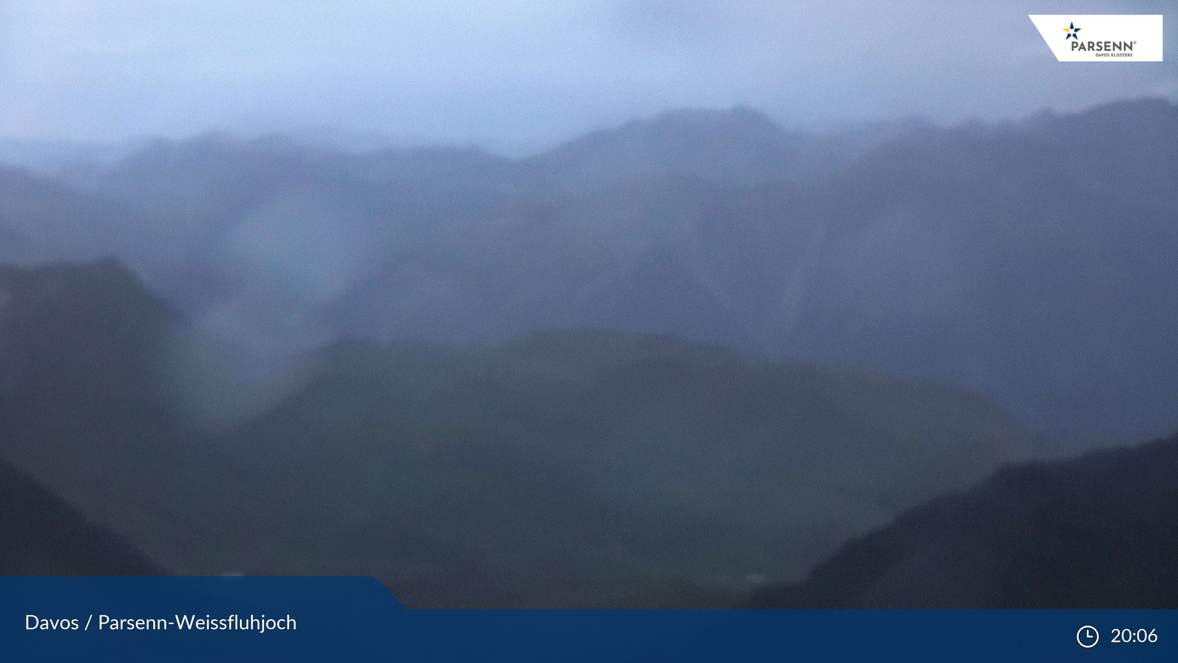 Davos: Dorf - Weissfluhjoch, Blick Gotschna