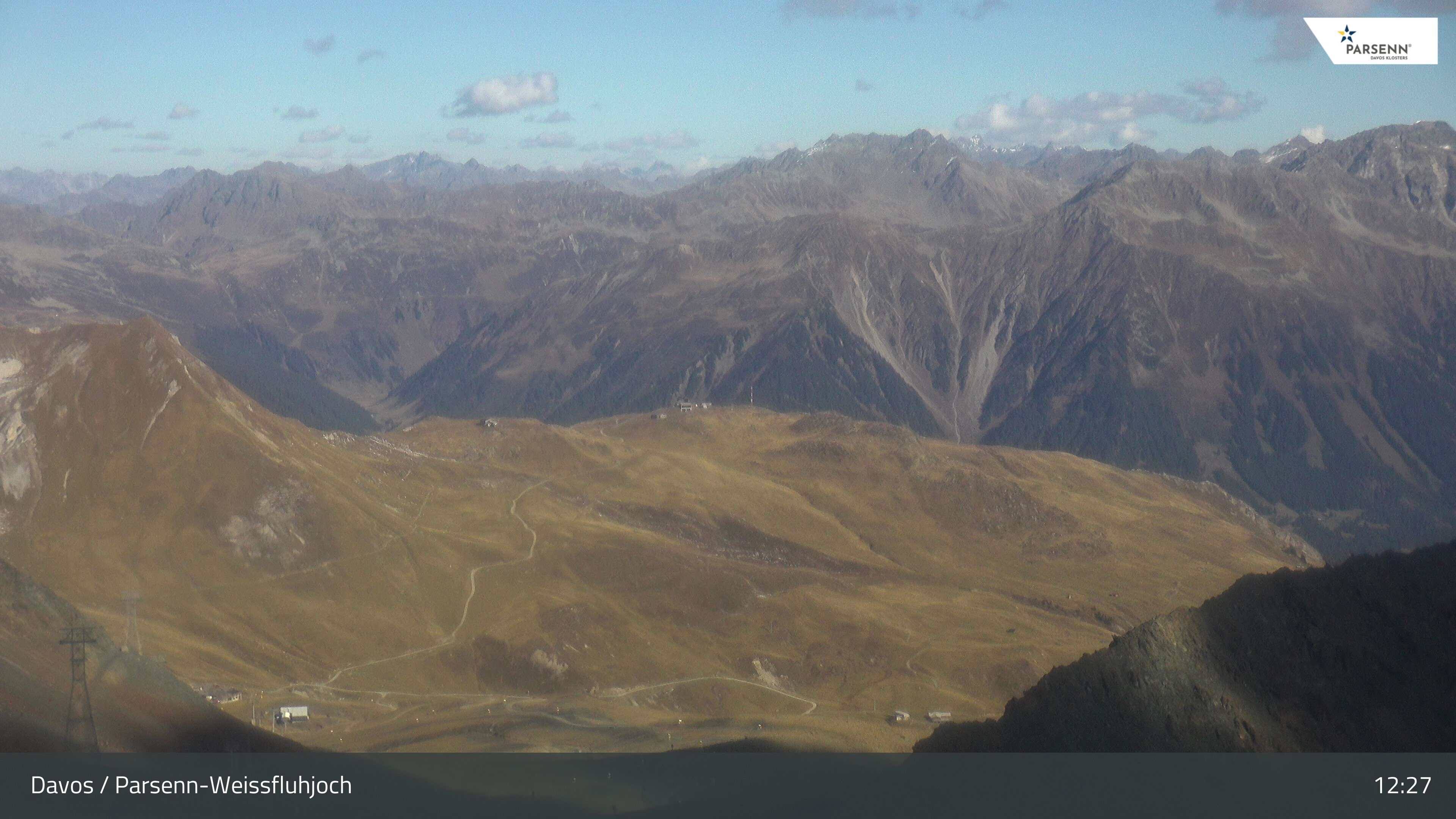 Davos: Dorf - Weissfluhjoch, Blick Gotschna