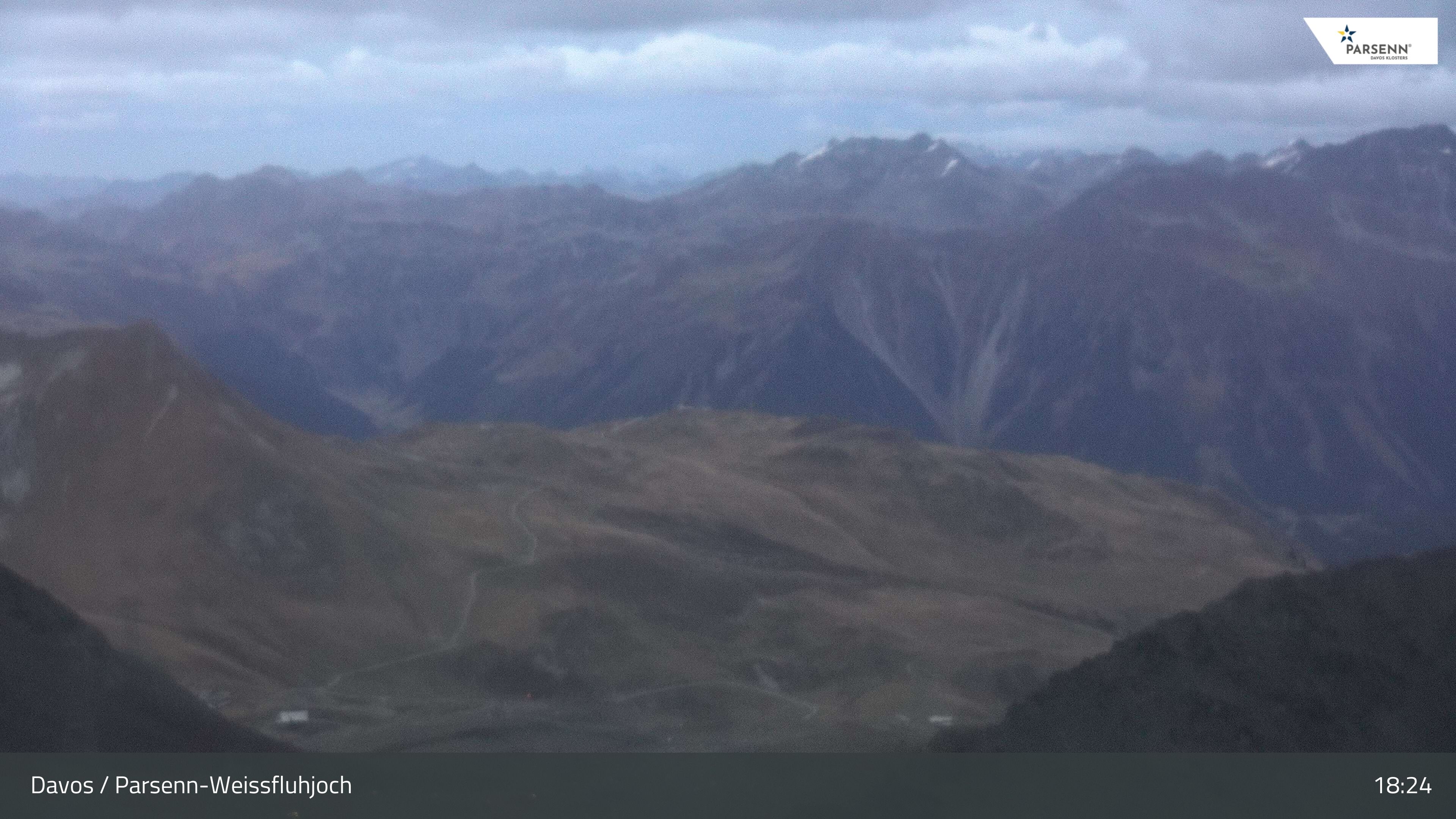 Davos: Dorf - Weissfluhjoch, Blick Gotschna