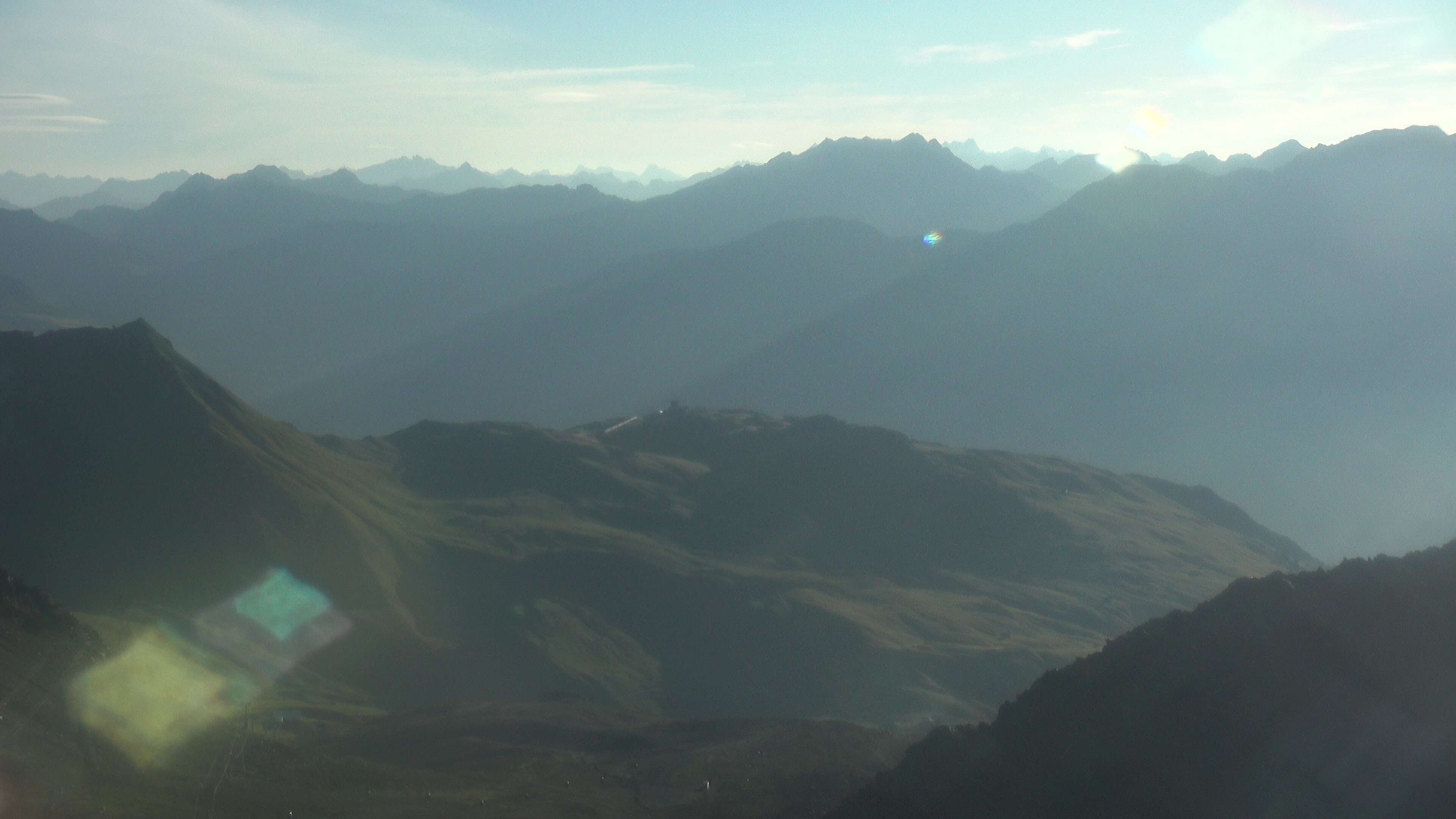 Davos: Dorf - Weissfluhjoch, Blick Gotschna