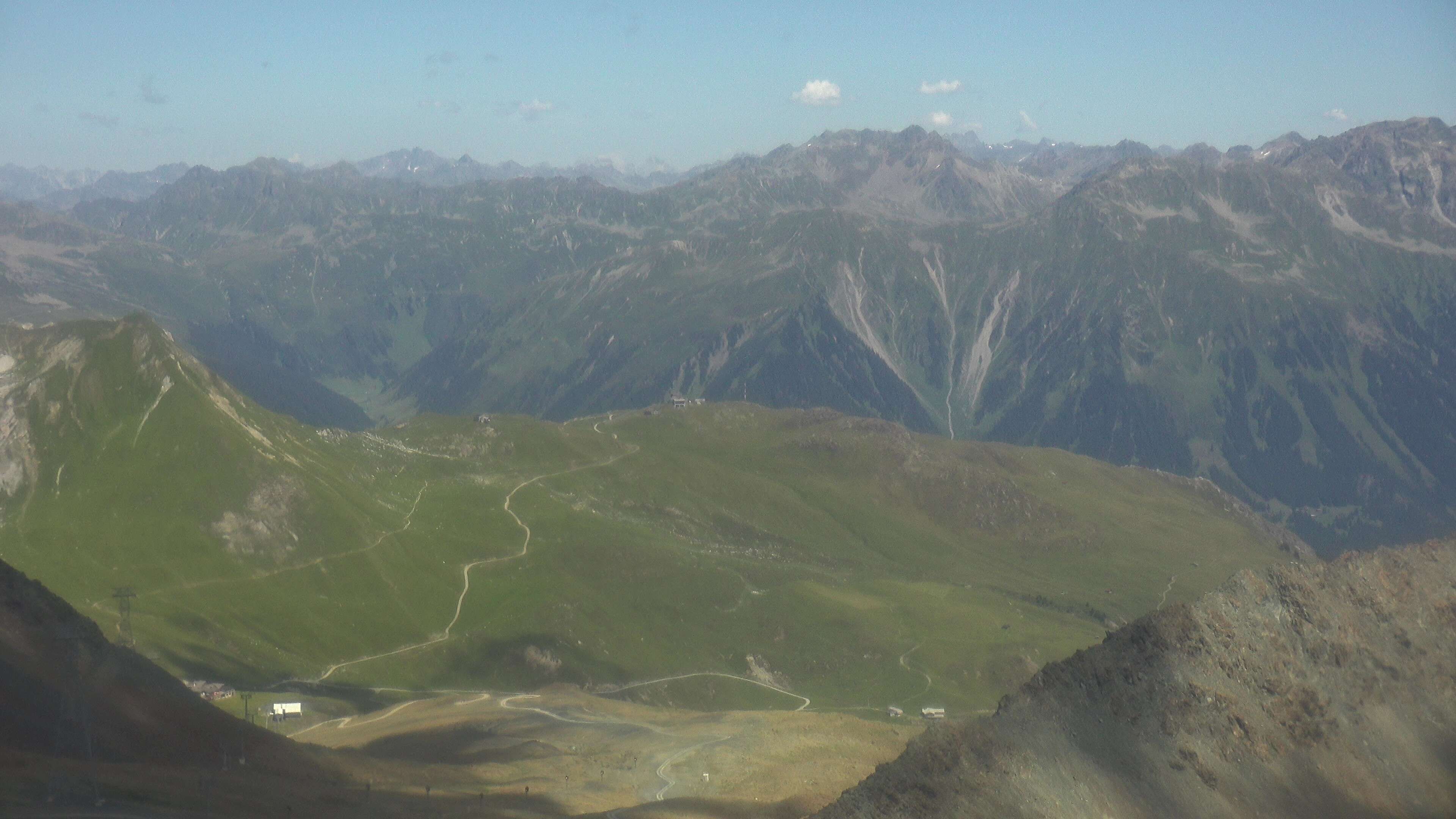 Davos: Dorf - Weissfluhjoch, Blick Gotschna