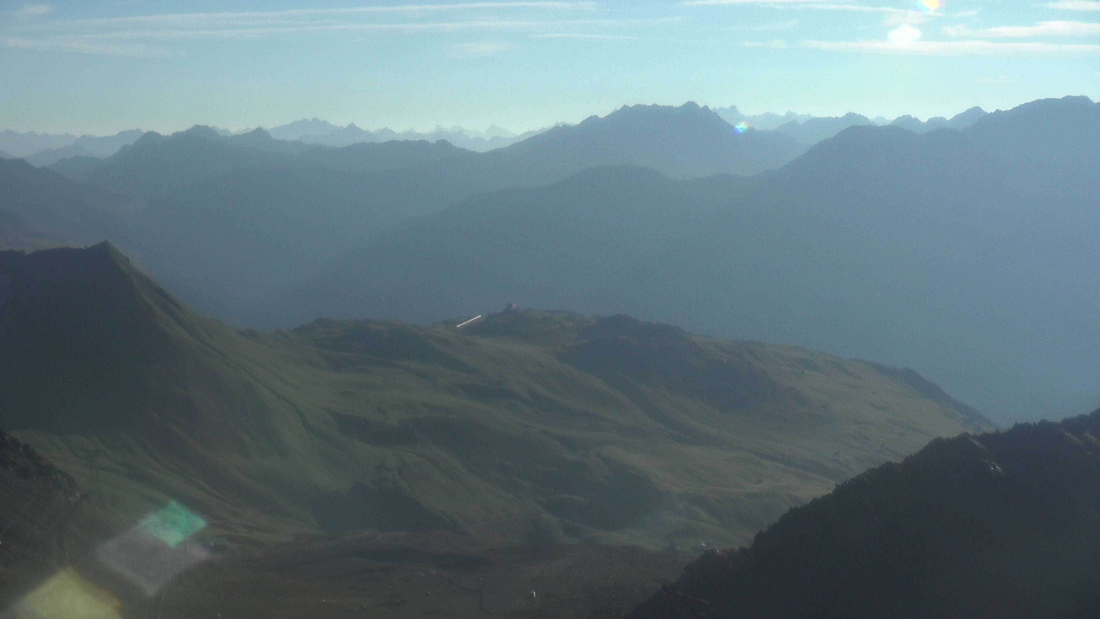 Davos: Dorf - Weissfluhjoch, Blick Gotschna