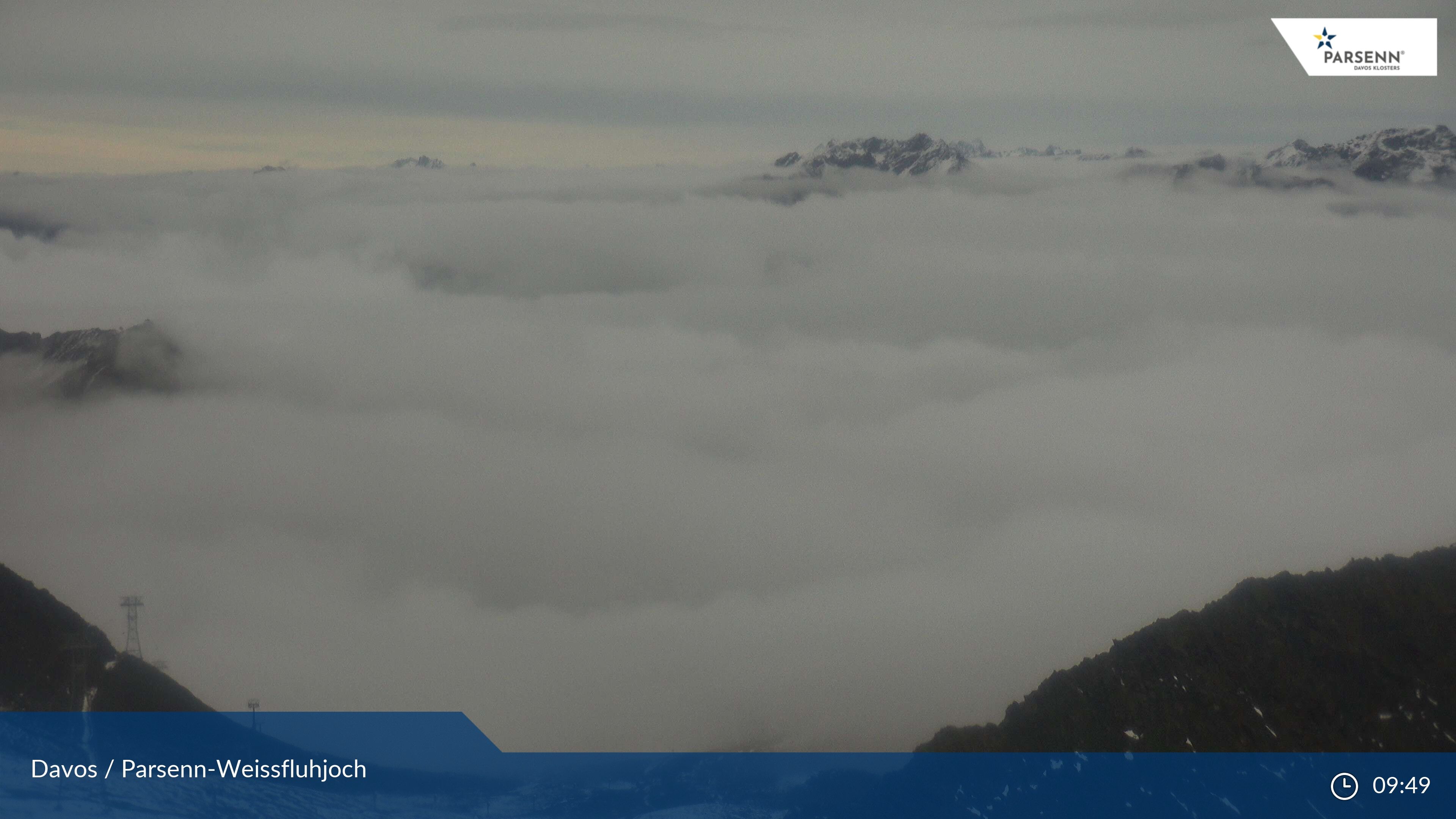 Davos: Dorf - Weissfluhjoch, Blick Gotschna