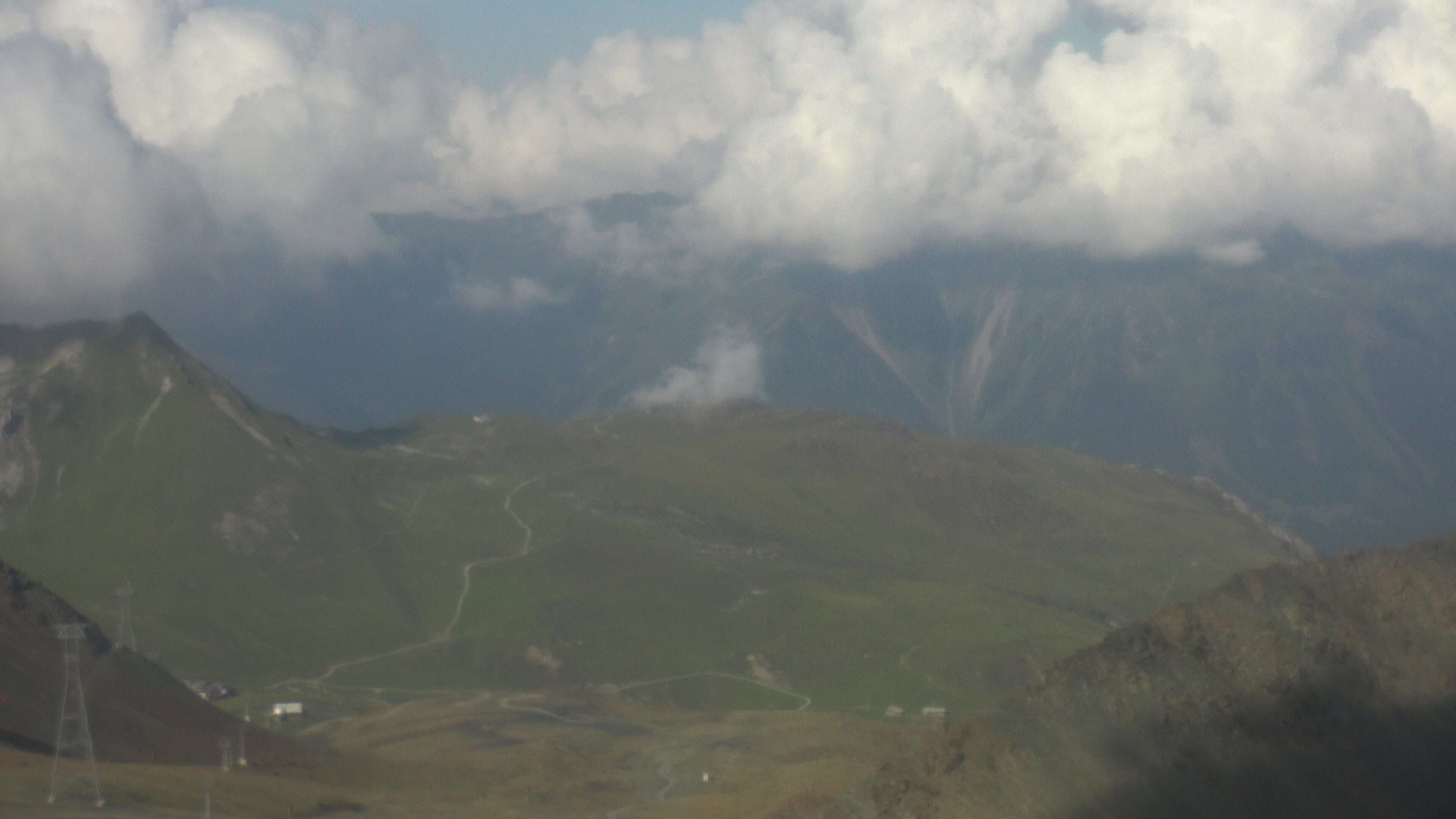 Davos: Dorf - Weissfluhjoch, Blick Gotschna