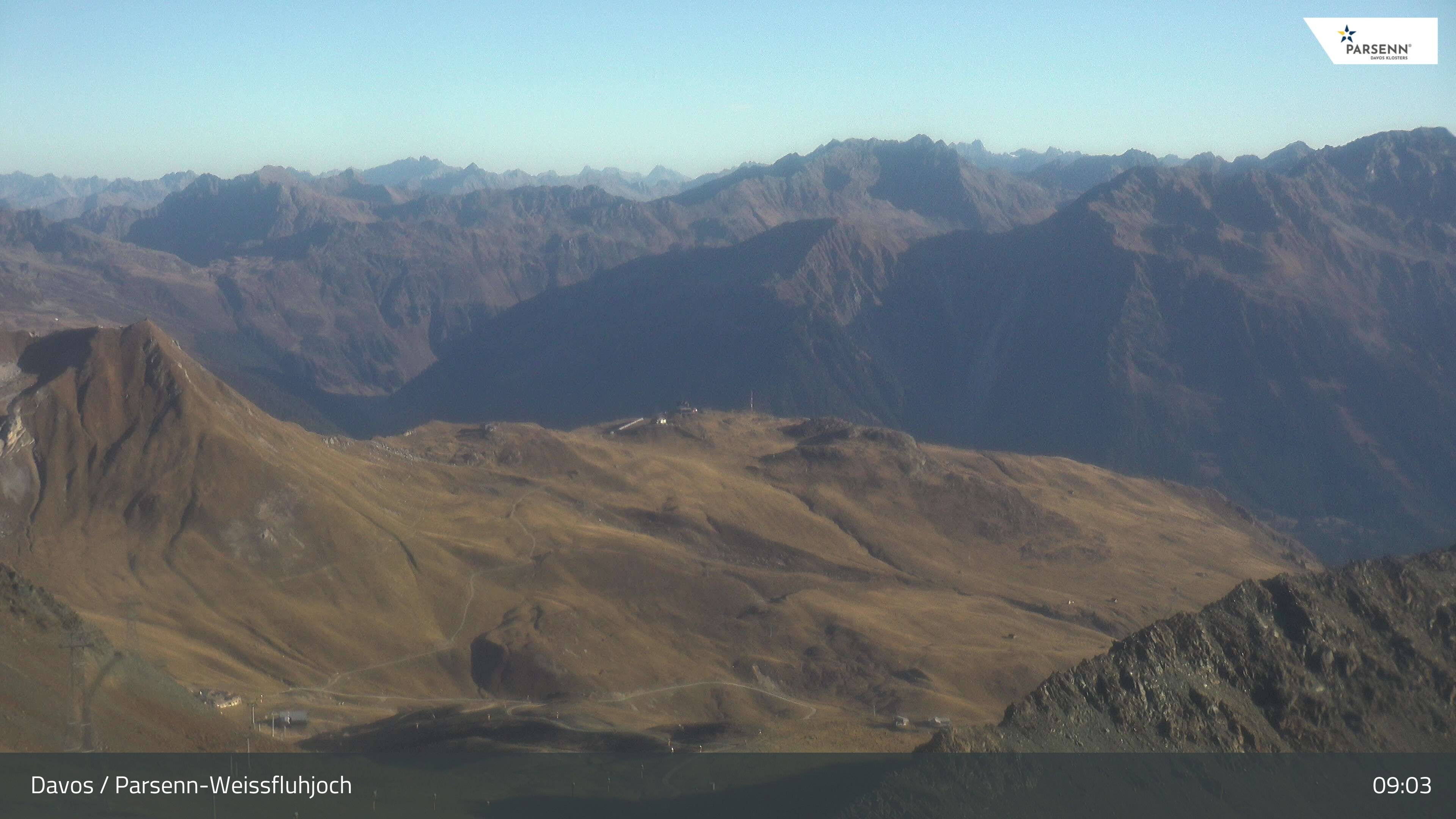 Davos: Dorf - Weissfluhjoch, Blick Gotschna