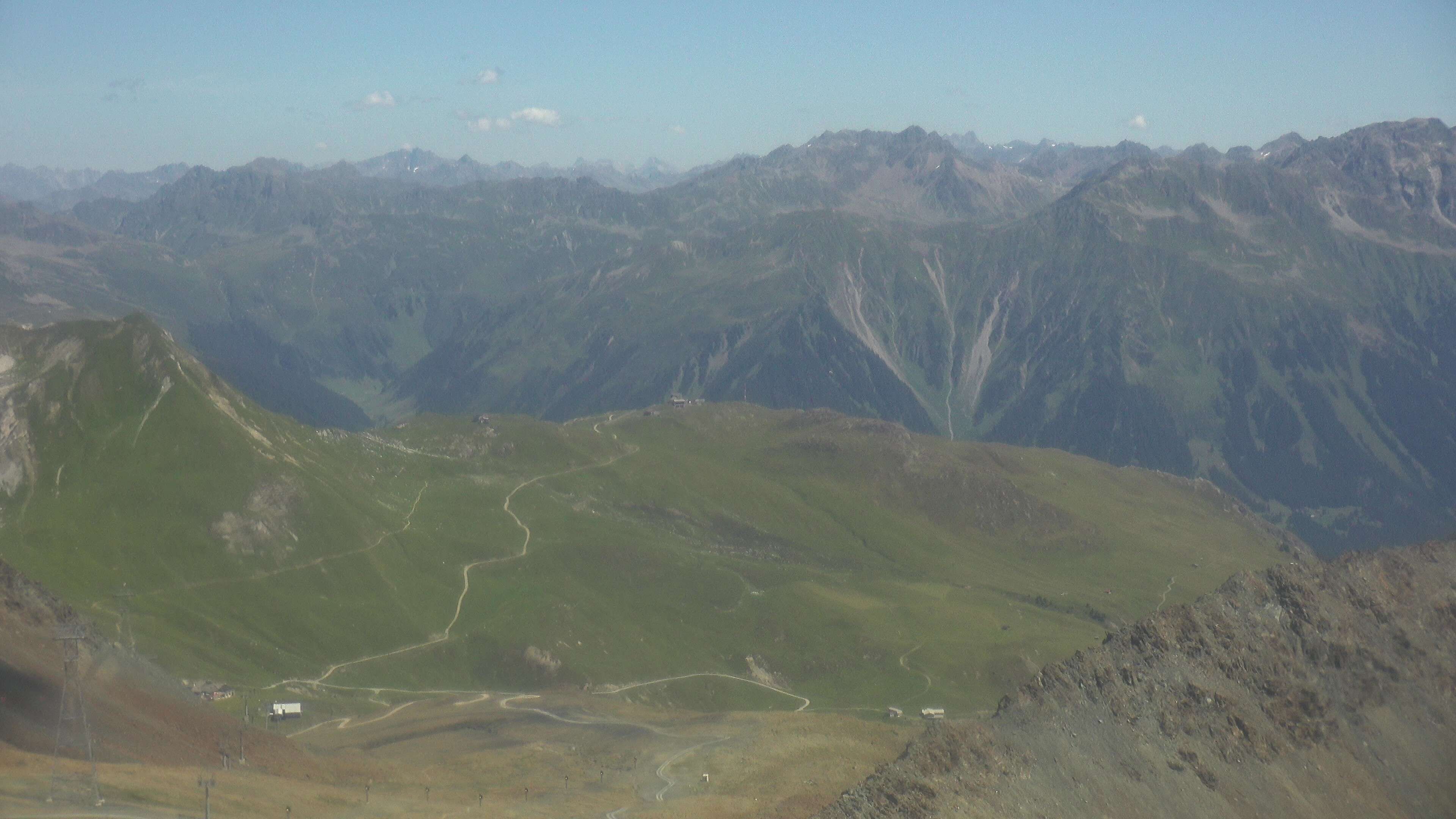 Davos: Dorf - Weissfluhjoch, Blick Gotschna