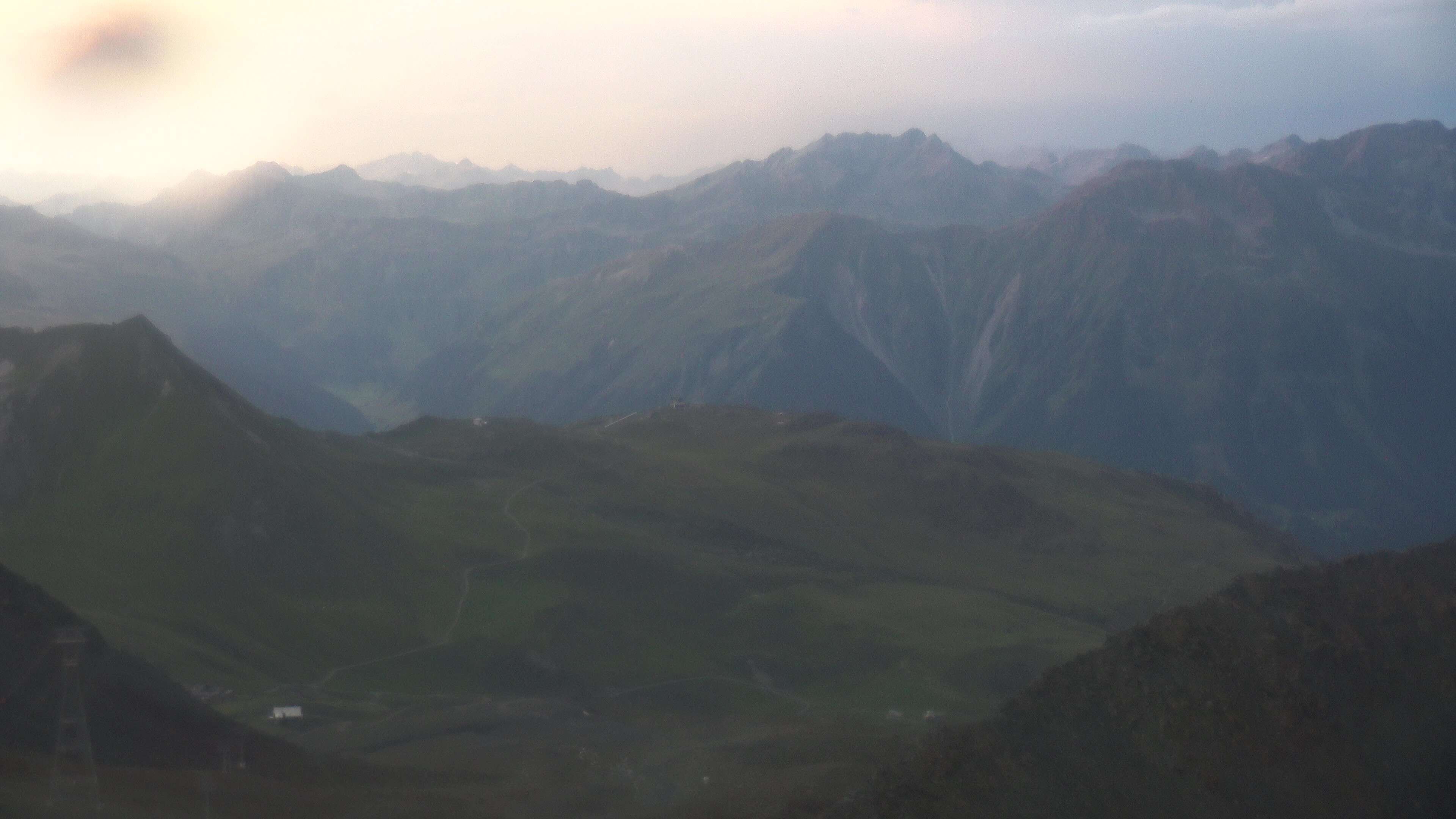 Davos: Dorf - Weissfluhjoch, Blick Gotschna