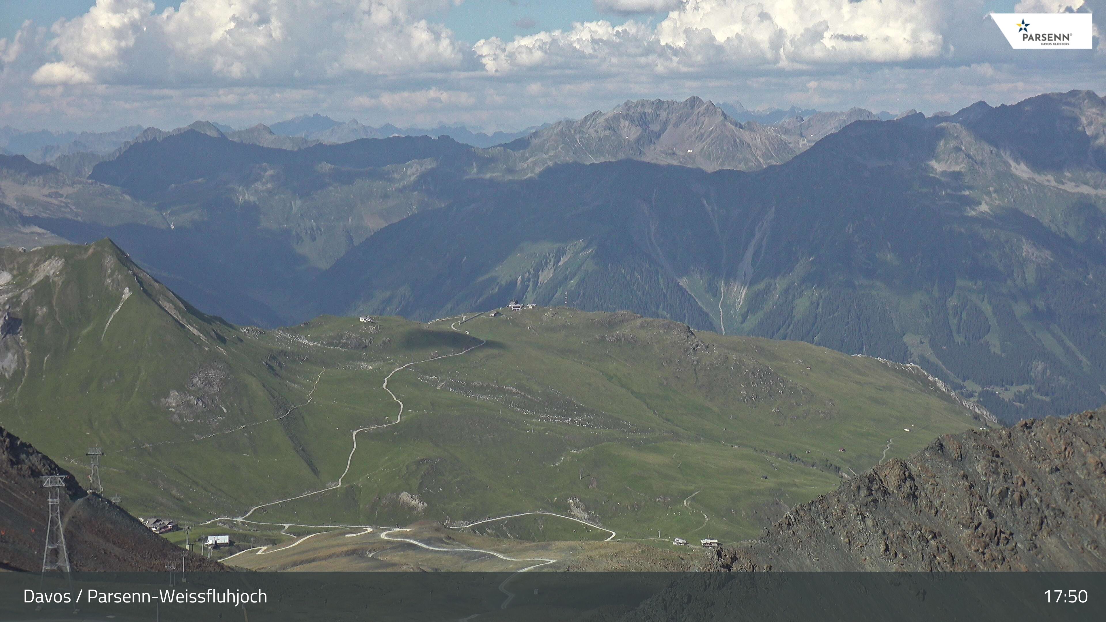 Davos: Dorf - Weissfluhjoch, Blick Gotschna