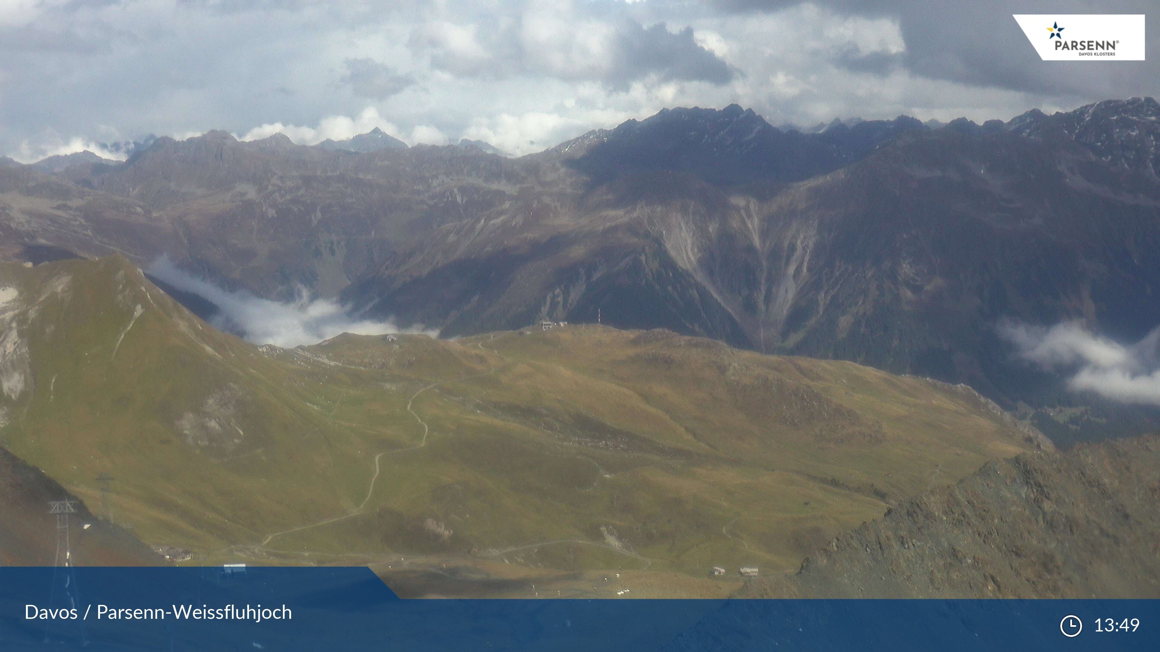 Davos: Dorf - Weissfluhjoch, Blick Gotschna