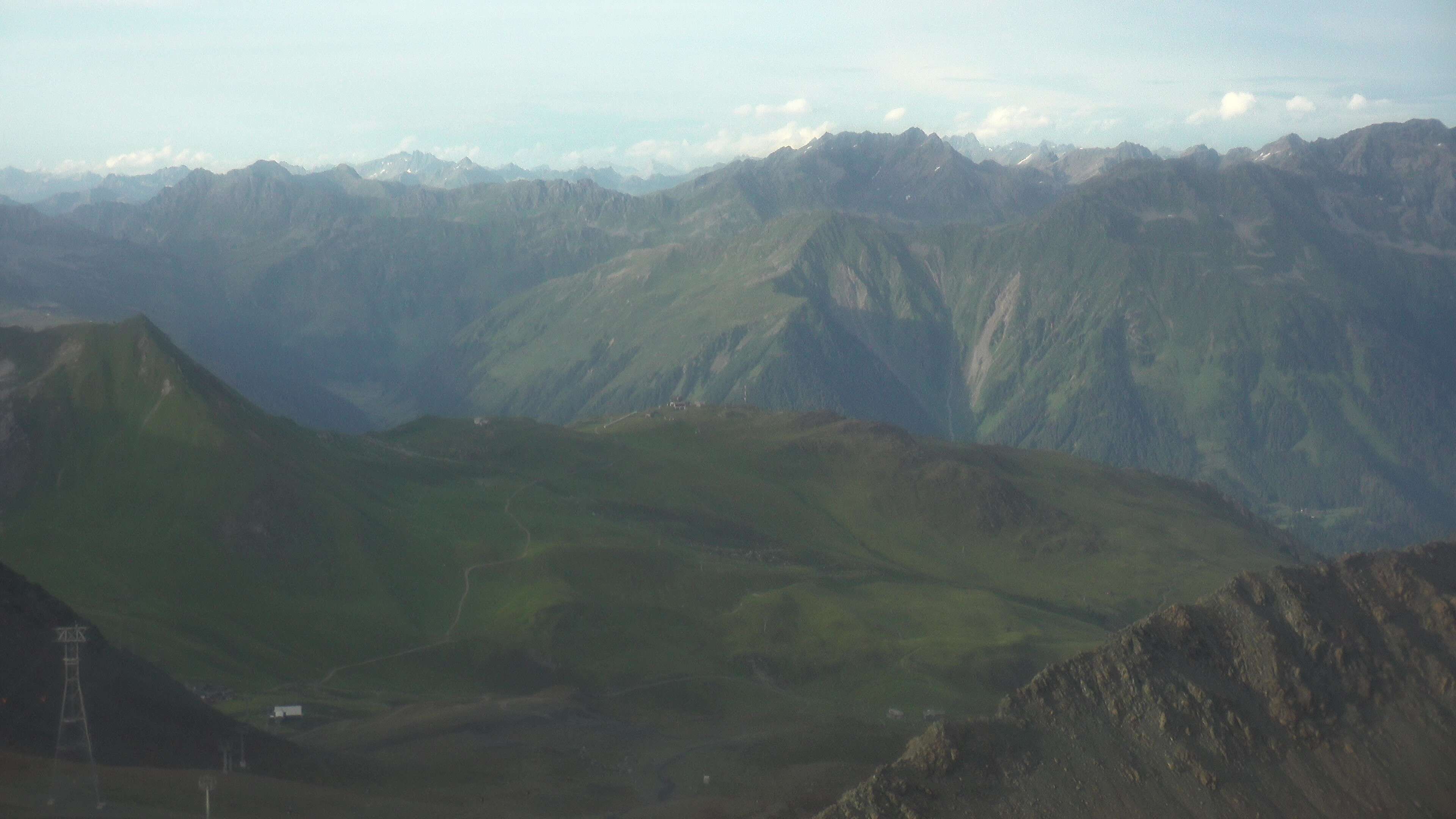 Davos: Dorf - Weissfluhjoch, Blick Gotschna