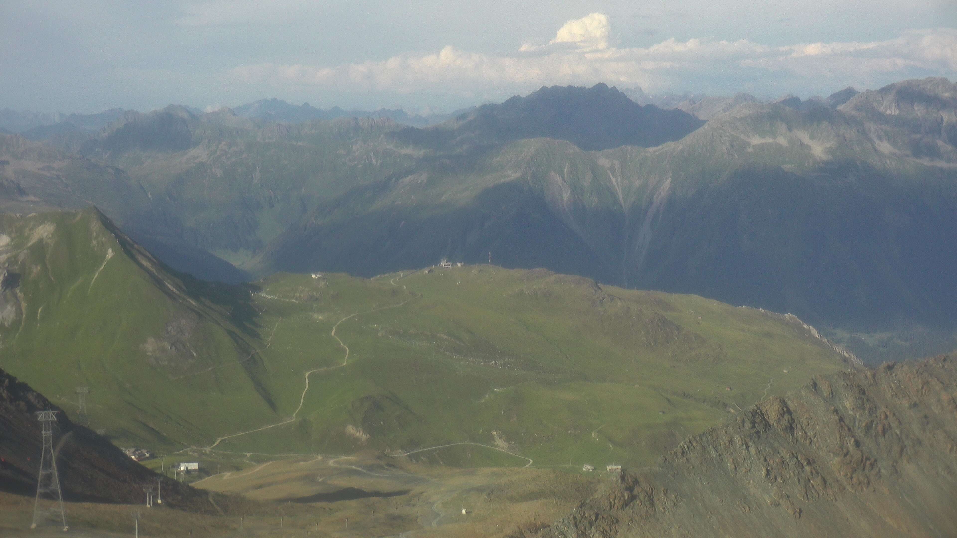 Davos: Dorf - Weissfluhjoch, Blick Gotschna