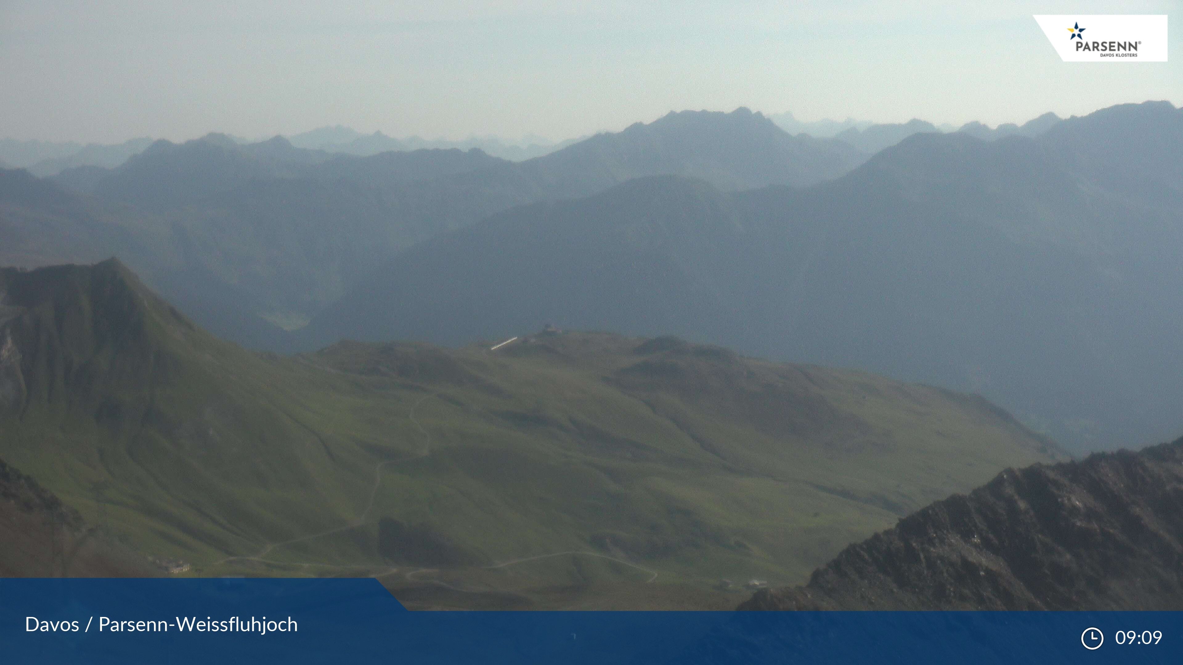 Davos: Dorf - Weissfluhjoch, Blick Gotschna