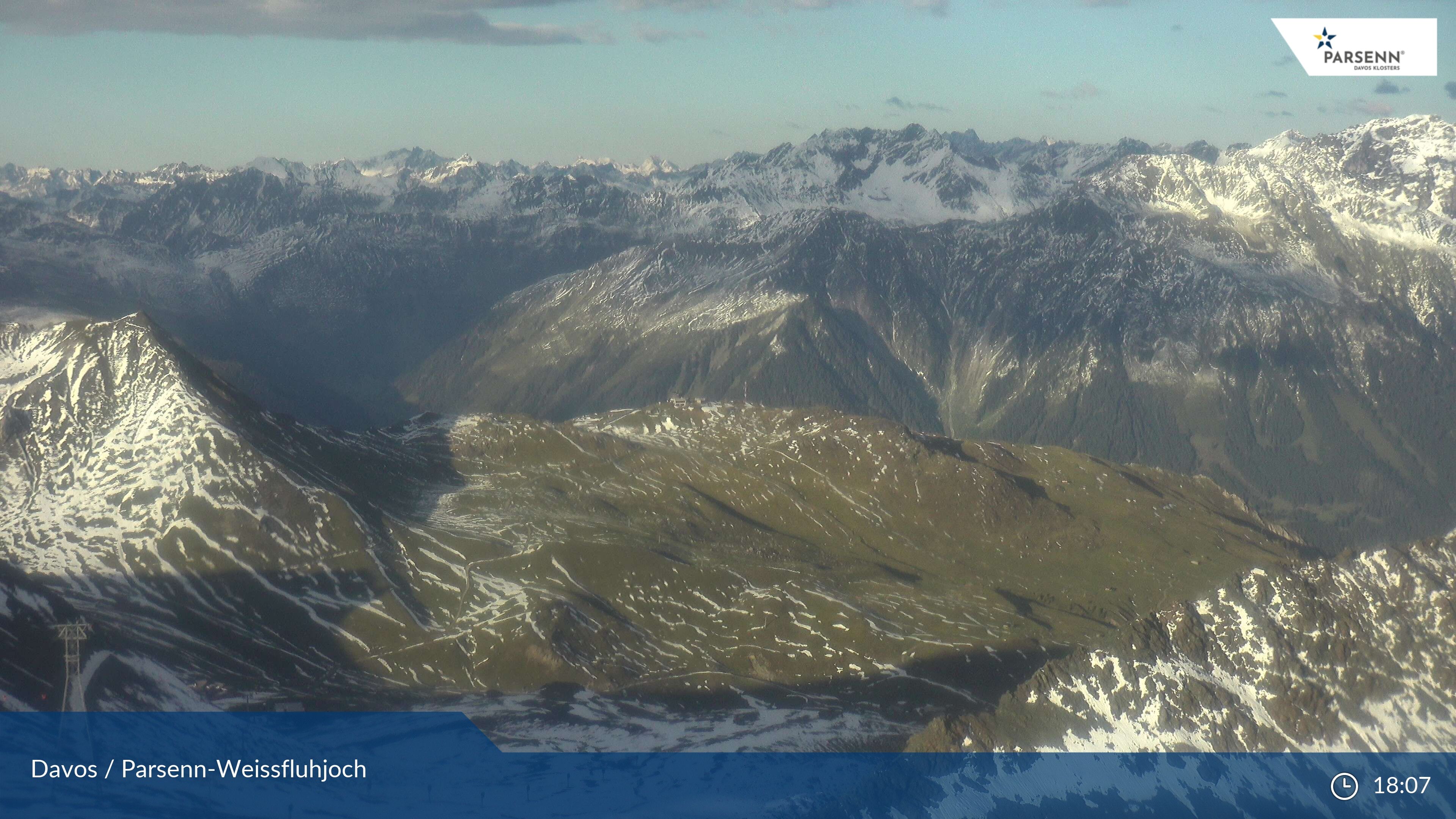 Davos: Dorf - Weissfluhjoch, Blick Gotschna