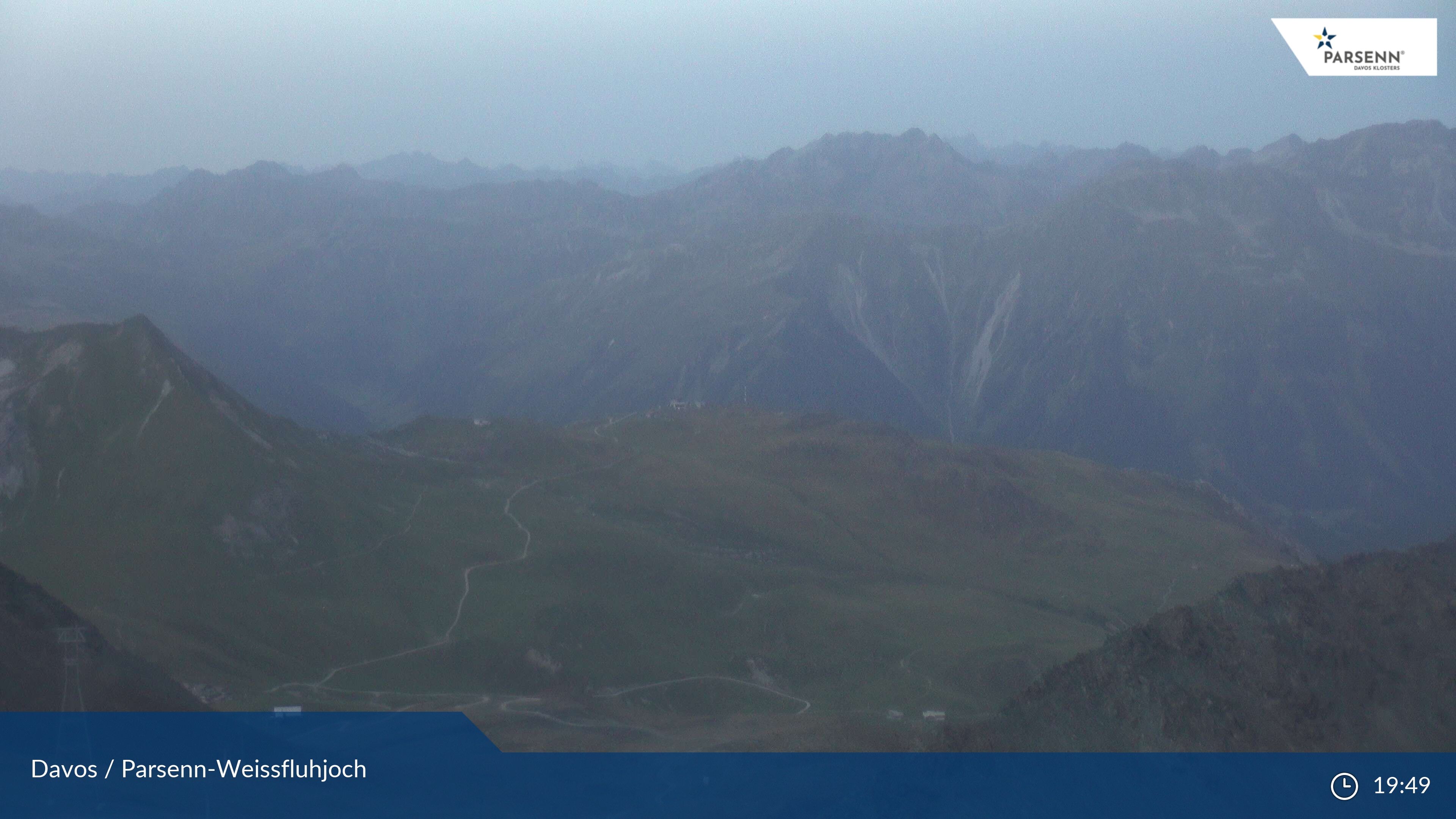 Davos: Dorf - Weissfluhjoch, Blick Gotschna