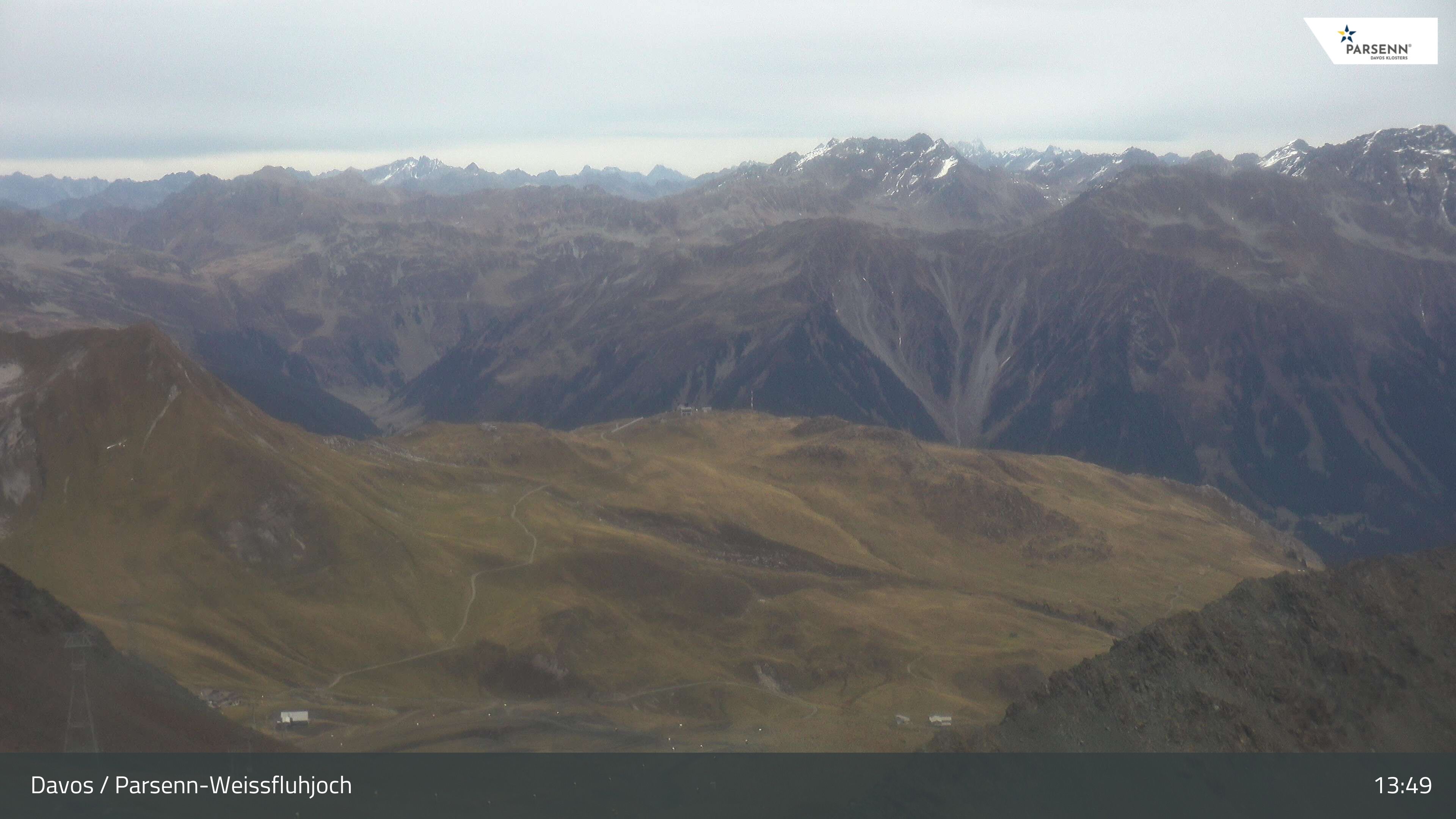 Davos: Dorf - Weissfluhjoch, Blick Gotschna