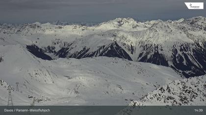 Davos: Dorf - Weissfluhjoch, Blick Gotschna