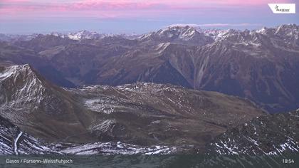 Davos: Dorf - Weissfluhjoch, Blick Gotschna