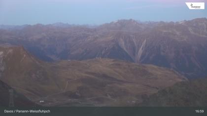 Davos: Dorf - Weissfluhjoch, Blick Gotschna