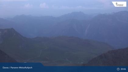 Davos: Dorf - Weissfluhjoch, Blick Gotschna