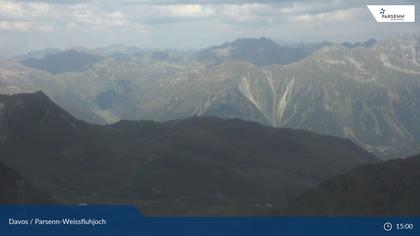 Davos: Dorf - Weissfluhjoch, Blick Gotschna