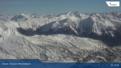 Davos: Dorf - Weissfluhjoch, Blick Gotschna