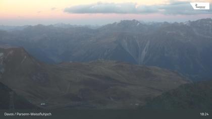 Davos: Dorf - Weissfluhjoch, Blick Gotschna