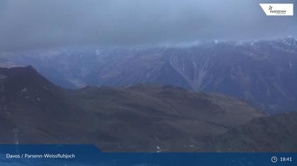 Davos: Dorf - Weissfluhjoch, Blick Gotschna