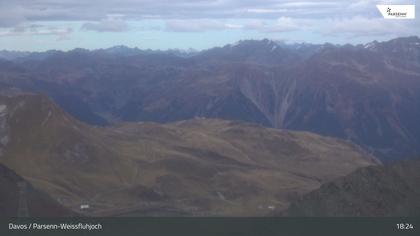 Davos: Dorf - Weissfluhjoch, Blick Gotschna