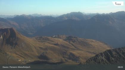 Davos: Dorf - Weissfluhjoch, Blick Gotschna