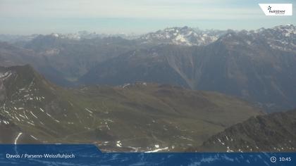 Davos: Dorf - Weissfluhjoch, Blick Gotschna