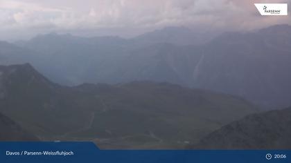 Davos: Dorf - Weissfluhjoch, Blick Gotschna