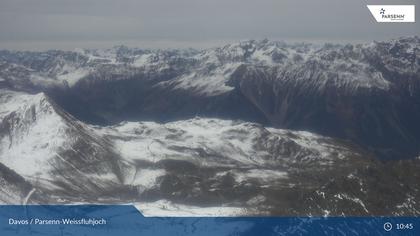 Davos: Dorf - Weissfluhjoch, Blick Gotschna