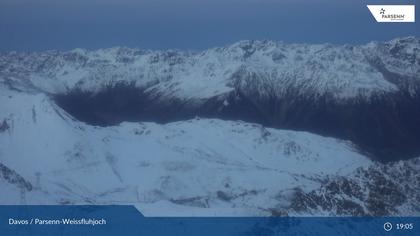 Davos: Dorf - Weissfluhjoch, Blick Gotschna