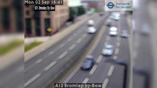 Traffic Cam Heathfield and Waldron: A12 Bromley-by-Bow