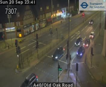 Traffic Cam Acton: A40/Old Oak Road