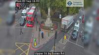 North Cheam: Upper St by Essex Rd