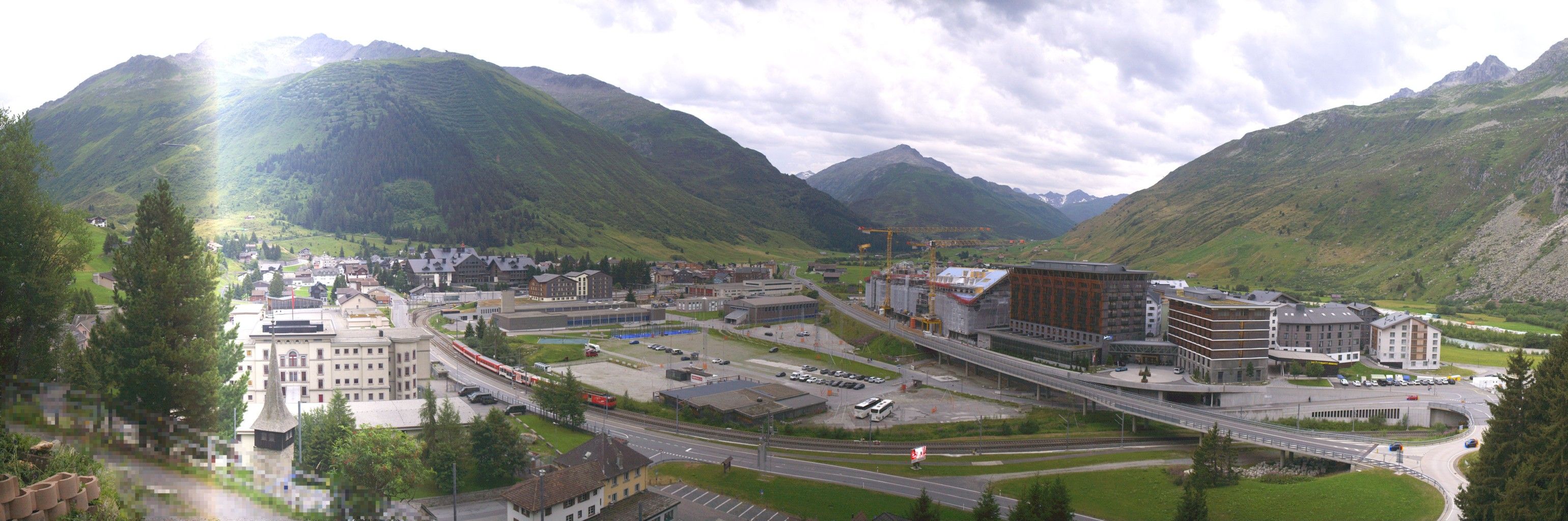 Andermatt: Holiday Village Andermatt Reuss - Andermatt, Bahnhof - Andermatt Swiss Alps AG - Andermatt Dorf - Urserental