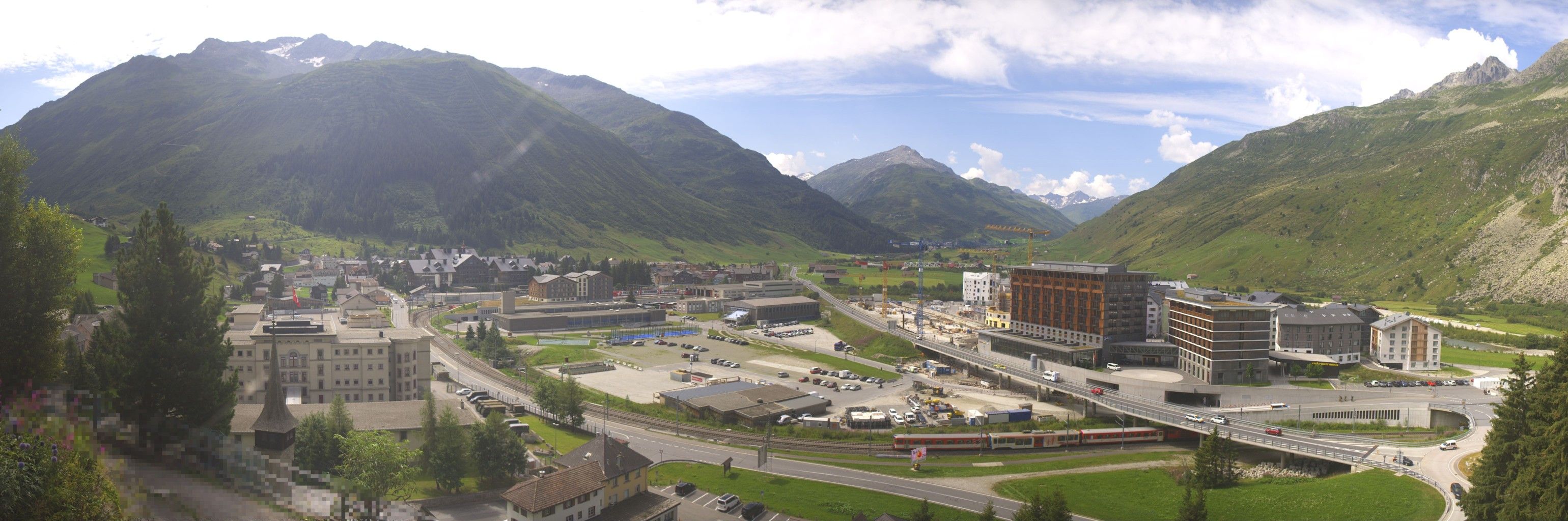 Andermatt: Holiday Village Andermatt Reuss - Andermatt, Bahnhof - Andermatt Swiss Alps AG - Andermatt Dorf - Urserental