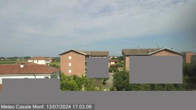 immagine della webcam nei dintorni di San Salvatore Monferrato: webcam Casale Monferrato