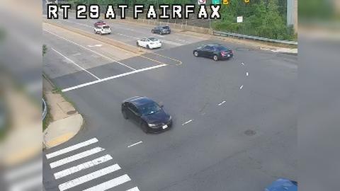 Traffic Cam East Falls Church: LEE HWY AT FAIRFAX DRIVE