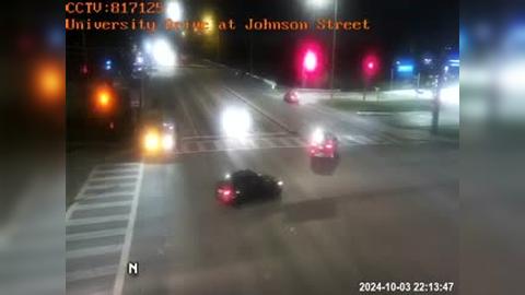 Traffic Cam Pembroke Pines: University Drive at Johnson Street