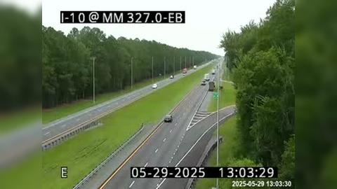 Traffic Cam Sanderson: I-10 @ CR-229